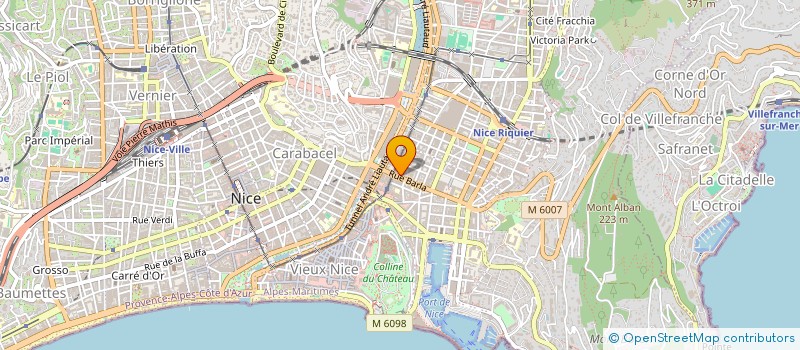 localisation de l'entreprise ALARME PROTECTION PREVENTION à NICE