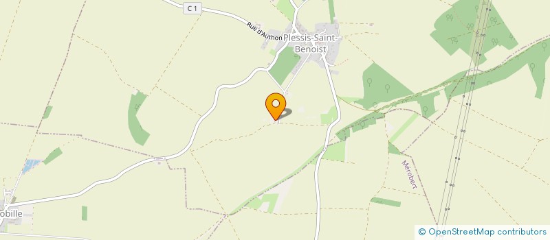 localisation de l'entreprise ALARME SECURITE FERMETURE à PLESSIS-SAINT-BENOIST