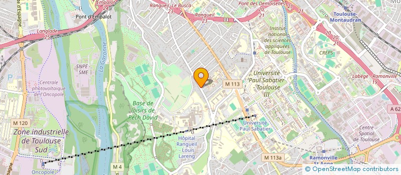 localisation de l'entreprise ALARME SECURITE FRANCE TELESURVEILLANCE à TOULOUSE