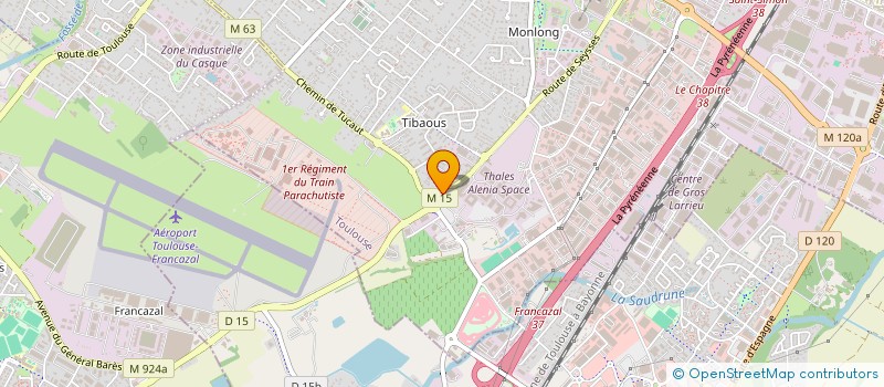 localisation de l'entreprise ALARME SECURITE OCCITANIE à TOULOUSE