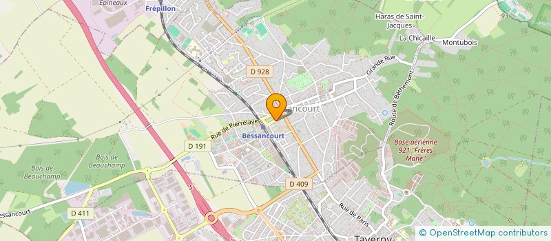 localisation de l'entreprise ALARME TECHNYREM  BESSANCOURT