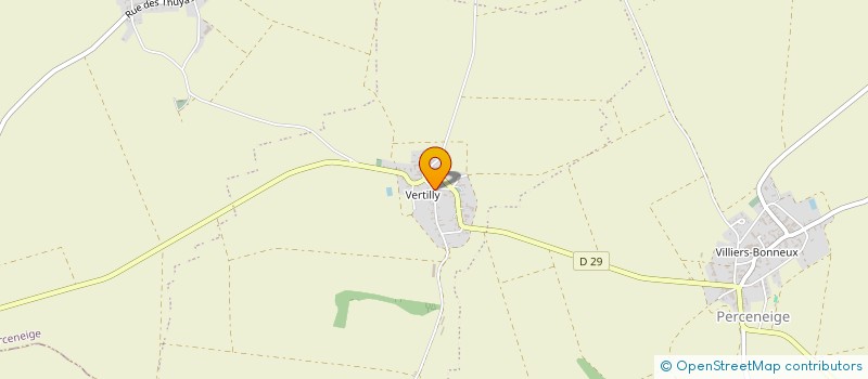 localisation de l'entreprise ALARME VIDEO INTERPHONIE RENOVATION ELEC  PERCENEIGE