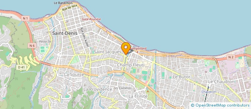 localisation de l'entreprise ALARME VOL INCENDIE AUTOMATISATION à SAINT-DENIS