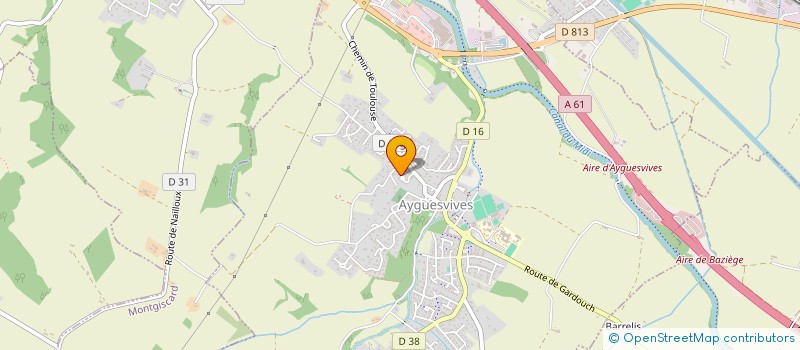 localisation de l'entreprise ALARMELEC PRO  AYGUESVIVES