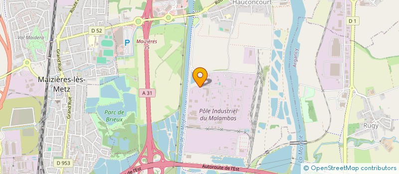 localisation de l'entreprise ALARMES ET VOUS  HAUCONCOURT