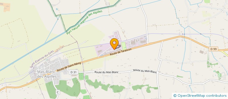 localisation de l'entreprise ALARMES MISTRAL  SAINT-REMY-DE-PROVENCE