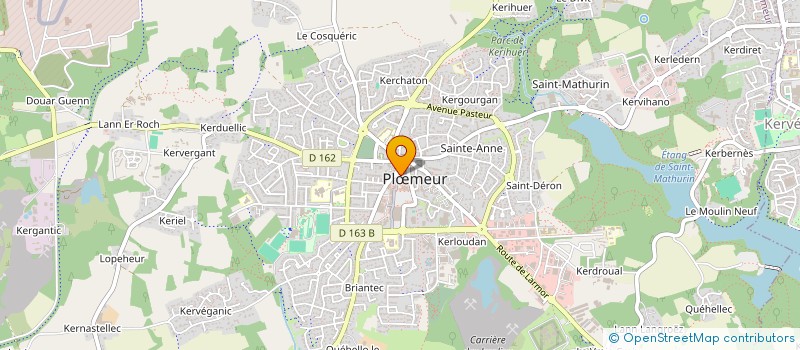 localisation de l'entreprise ALARMOR  PLOEMEUR