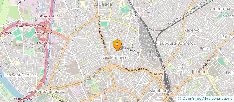 localisation de l'entreprise ALARO à TOULOUSE
