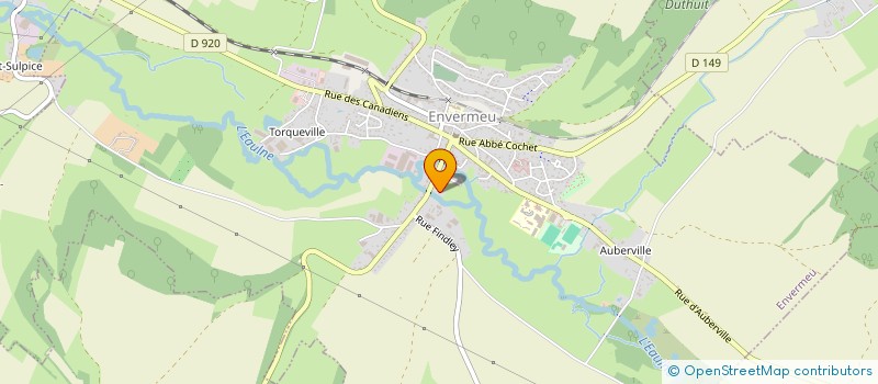 localisation de l'entreprise ALARONA  ENVERMEU