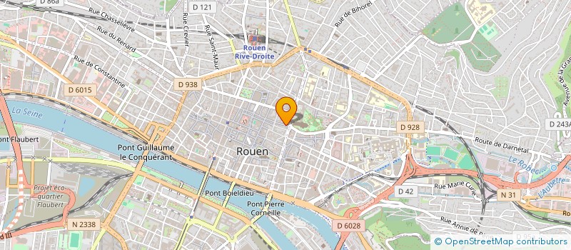 localisation de l'entreprise ALARPI INVEST à ROUEN