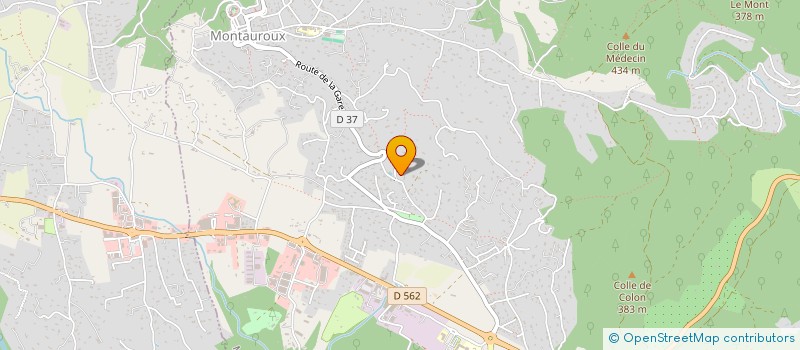 localisation de l'entreprise ALARY THIERRY  MONTAUROUX