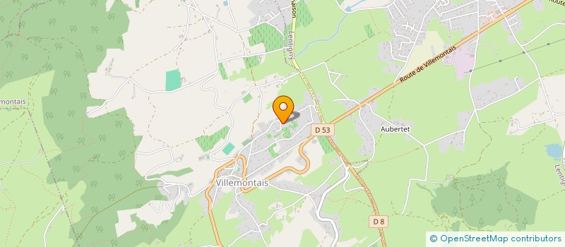 localisation de l'entreprise ALAS  VILLEMONTAIS