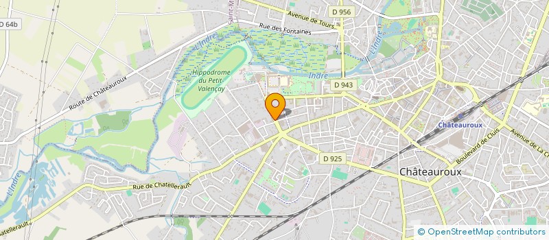 localisation de l'entreprise ALASCA à CHATEAUROUX