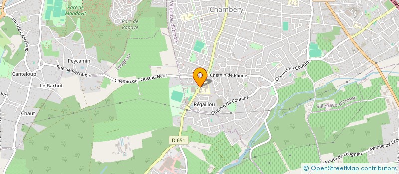 localisation de l'entreprise ALASCA VO AQUATIQUE à VILLENAVE-D'ORNON