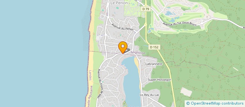 localisation de l'entreprise ALASKA  SEIGNOSSE