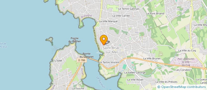 localisation de l'entreprise ALASKA  SAINT-BRIAC-SUR-MER