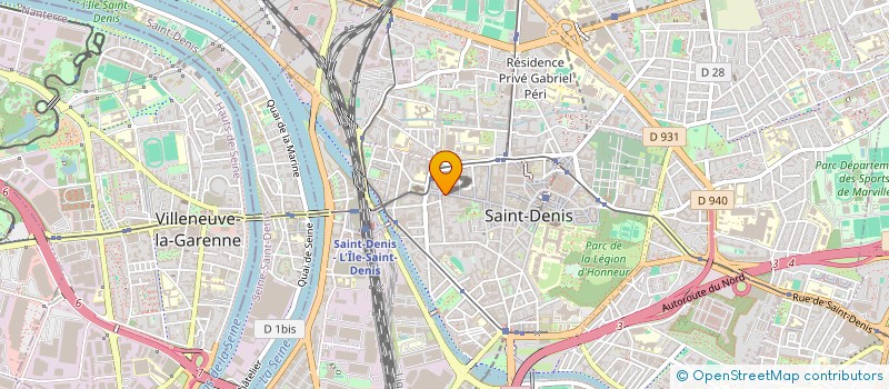 localisation de l'entreprise ALASKA BAT  SAINT-DENIS