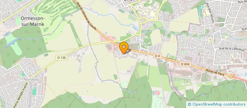 localisation de l'entreprise ALASKA GRAPHIQUE  LA QUEUE-EN-BRIE