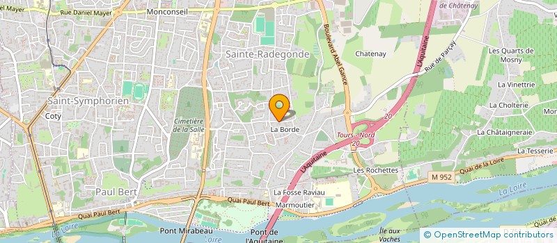 localisation de l'entreprise ALASKAL à TOURS