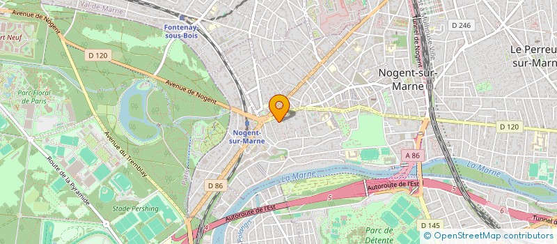 localisation de l'entreprise ALASSEUR I 2011 à NOGENT-SUR-MARNE