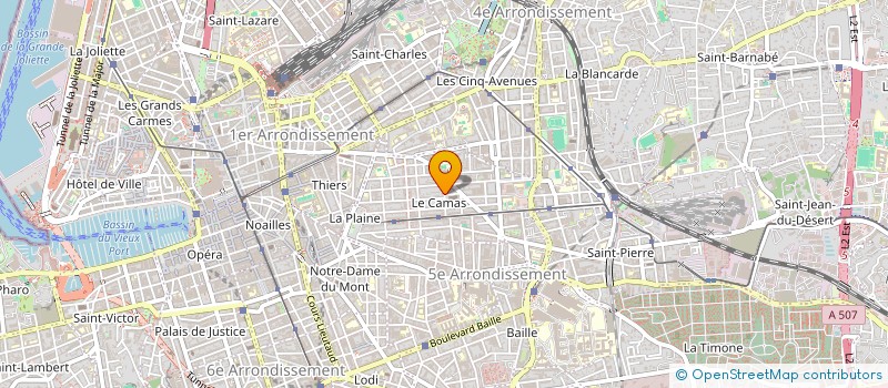localisation de l'entreprise ALAT à MARSEILLE