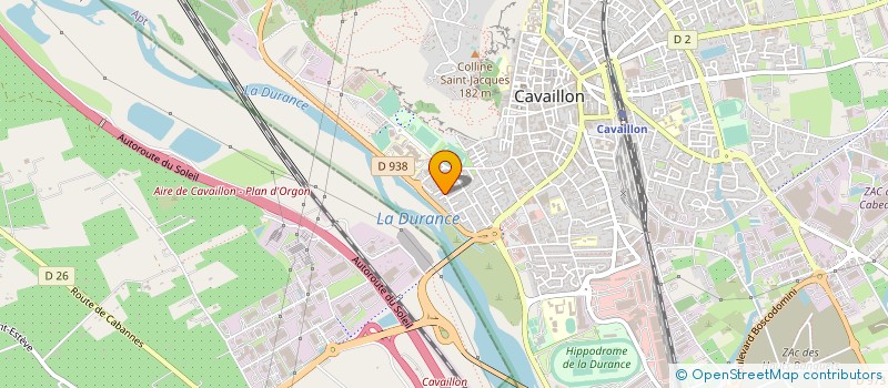 localisation de l'entreprise ALATERRA à CAVAILLON