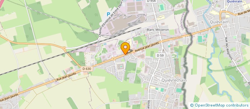 localisation de l'entreprise ALATI SOCIETE DE PRESTATION DE SERVICES à QUIEVRECHAIN