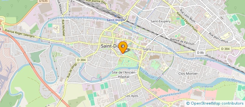 localisation de l'entreprise ALATURKA 2015 à SAINT-DIZIER