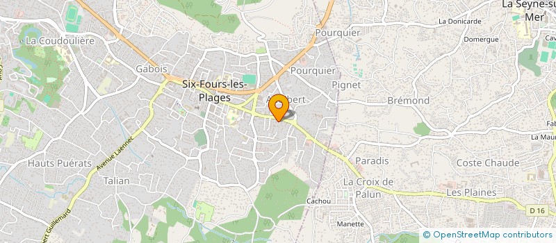 localisation de l'entreprise ALAU FM à LA SEYNE-SUR-MER