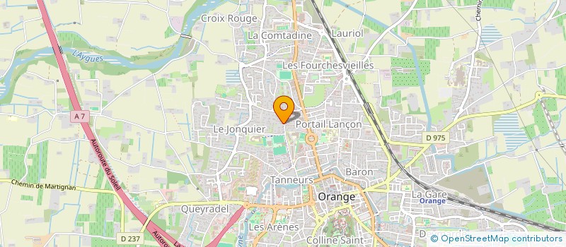 localisation de l'entreprise ALAUDA  ORANGE