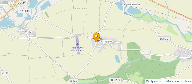 localisation de l'entreprise ALAUDA à SAINT-LUPERCE