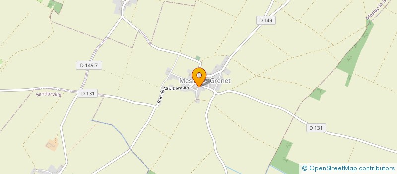 localisation de l'entreprise ALAUR-MORARD à MESLAY-LE-GRENET