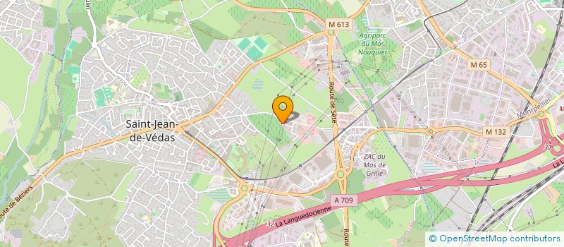 localisation de l'entreprise ALAUZUN JULIEN MECANIQUE  SAINT-JEAN-DE-VEDAS