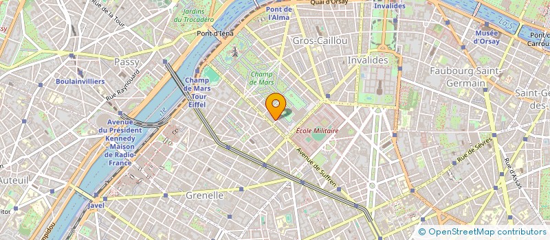 localisation de l'entreprise ALAVERA                       MARIU  PARIS