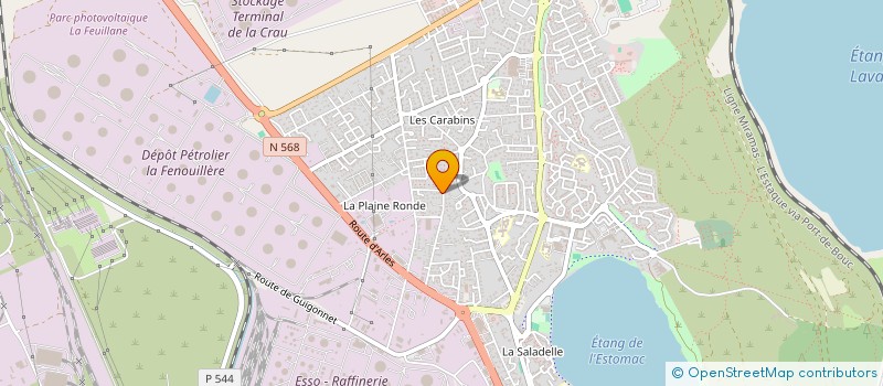 localisation de l'entreprise ALAX  FOS-SUR-MER