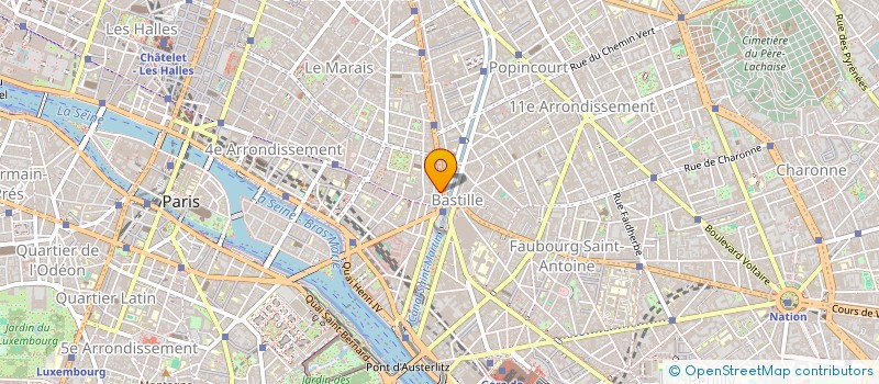 localisation de l'entreprise ALAYA SCI  PARIS