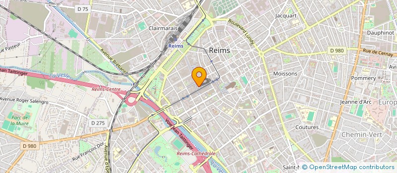 localisation de l'entreprise ALAYN PERLSTEIN SA à REIMS