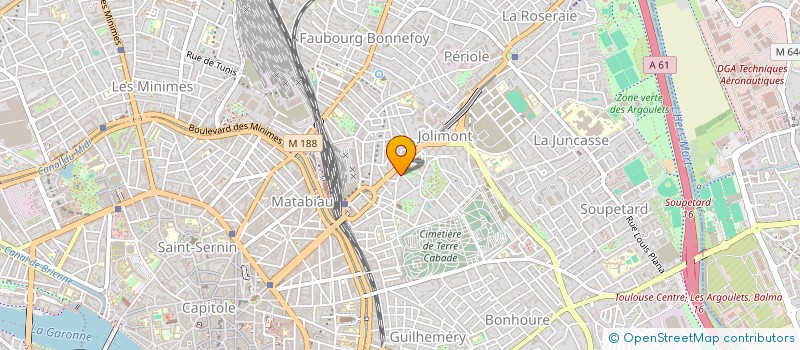 localisation de l'entreprise ALAYRAC-ANDREU à TOULOUSE