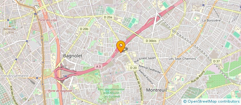localisation de l'entreprise ALAZARD ISOLATION à MONTREUIL
