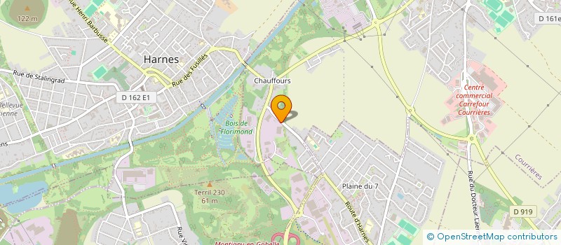 localisation de l'entreprise ALAZZI  LE TOUQUET-PARIS-PLAGE