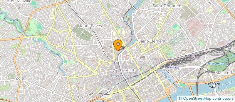 localisation de l'entreprise ALB 44 à NANTES