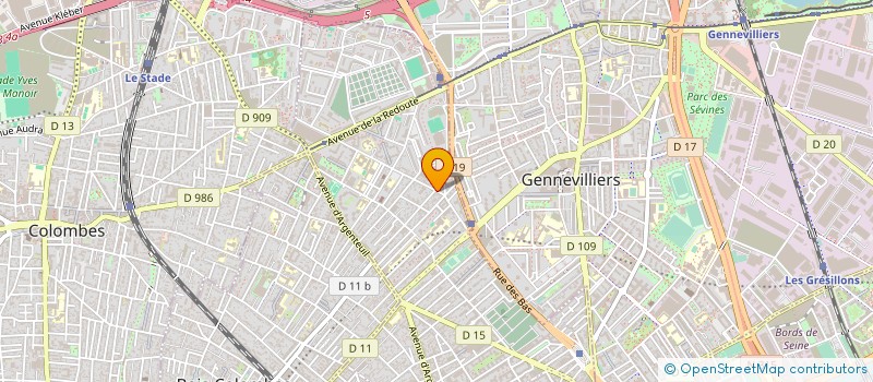 localisation de l'entreprise ALB à ASNIERES-SUR-SEINE