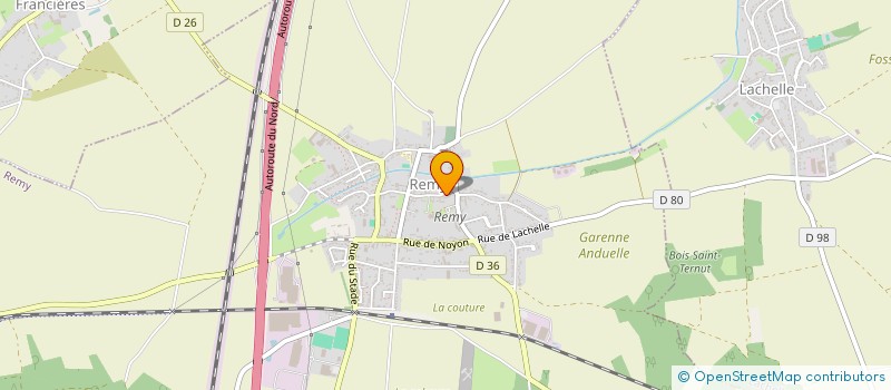 localisation de l'entreprise ALB  REMY