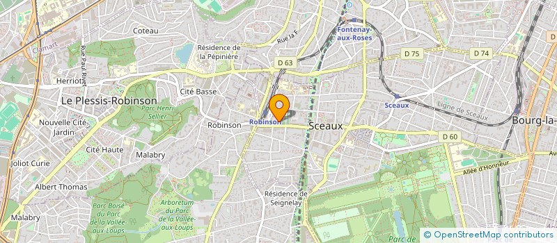 localisation de l'entreprise ALB à SCEAUX
