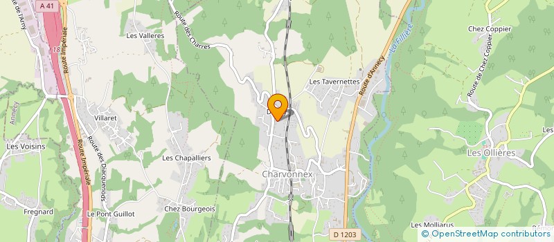 localisation de l'entreprise ALB CARRELAGE à ANNECY