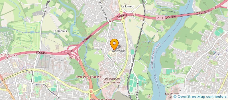 localisation de l'entreprise ALB CLEANER à LA CHAPELLE-SUR-ERDRE