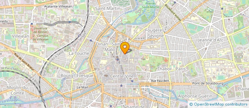 localisation de l'entreprise ALB CONSEIL  RENNES