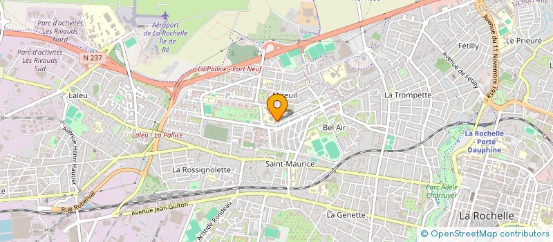 localisation de l'entreprise ALB CONSTRUCTION  LA ROCHELLE