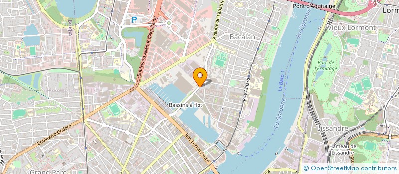 localisation de l'entreprise ALB CONSULTING  BORDEAUX