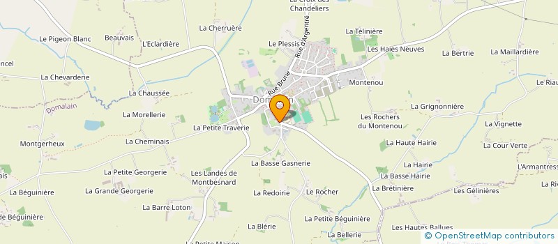 localisation de l'entreprise ALB COURTAGE  DOMALAIN